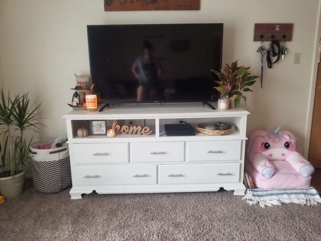 Old Dresser To Stunning Tv Stand