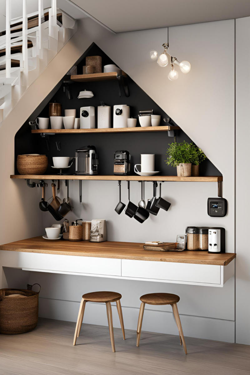 21 Cute Coffee Bar Ideas for Small Spaces - Interiors By Abbey