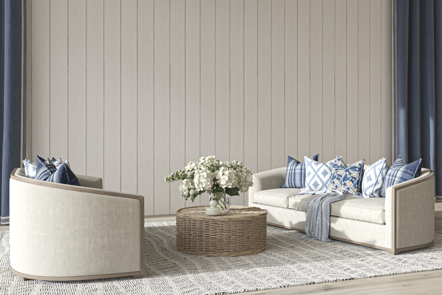 Farmhouse Living Room Wall Decor Ideas - Interiors by Abbey - Inspo for ...